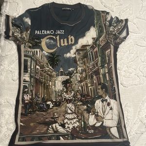 Palermo Jazz Club , Dolce & Gabbana t-shirt.